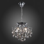 SL846.102.03 Люстра подвесная ST-Luce Темный хром/Тонированный черный E14 3*40W ORECCHINI — изображение 2