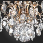 SL846.202.03 Люстра подвесная ST-Luce Золотистый/Прозрачный E14 3*40W ORECCHINI — изображение 8