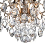 SL846.202.03 Люстра подвесная ST-Luce Золотистый/Прозрачный E14 3*40W ORECCHINI — изображение 9