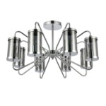 SLE102302-08 Светильник потолочный Хром/Дымчатый E14 8*40W VALIERI — изображение 6