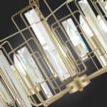 SLE103403-05 Светильник подвесной Шампань/Прозрачный E14 5*40W GIANO — изображение 8