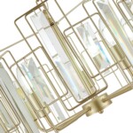 SLE103403-05 Светильник подвесной Шампань/Прозрачный E14 5*40W GIANO — изображение 9