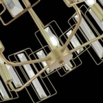 SLE103403-05 Светильник подвесной Шампань/Прозрачный E14 5*40W GIANO — изображение 10