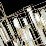 SLE103403-07 Светильник подвесной Шампань/Прозрачный E14 7*40W GIANO — изображение 7