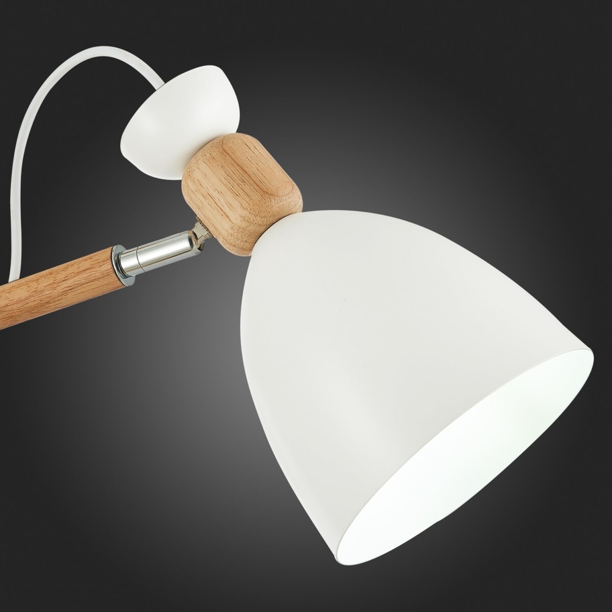 SLE103802-03 Светильник потолочный Светлое дерево, Белый/Белый E27 3*60W BALCAMO — изображение 8