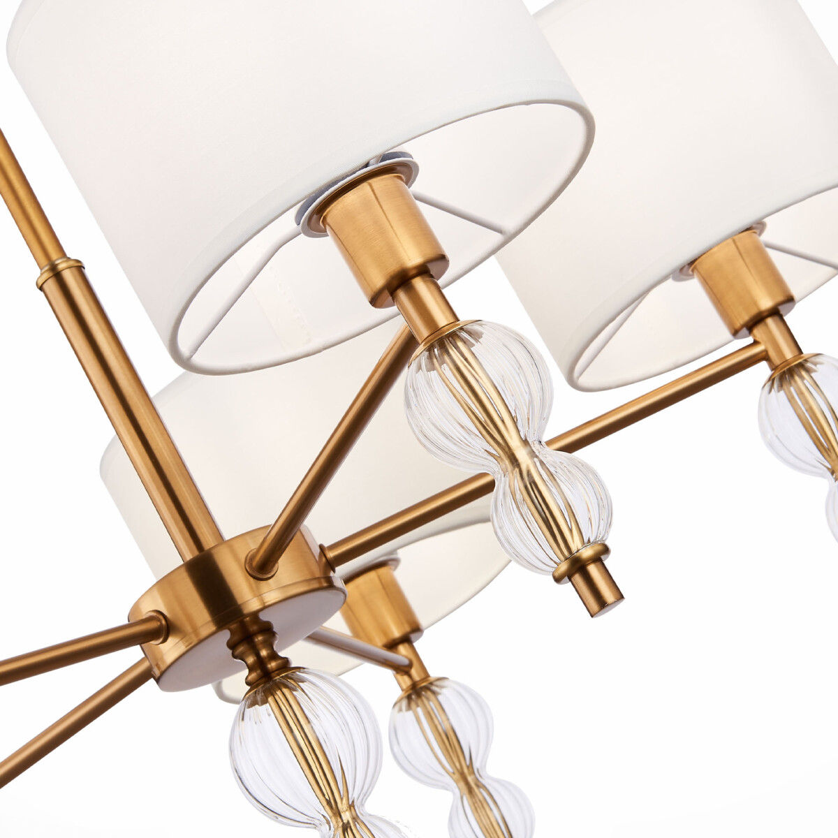 SLE105713-05 Светильник подвесной Латунь, Прозрачный/Белый E14 5*40W RAMER — изображение 6