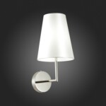 SLE105901-01 Светильник настенный Никель/Белый E14 1*40W BELLINO — изображение 2