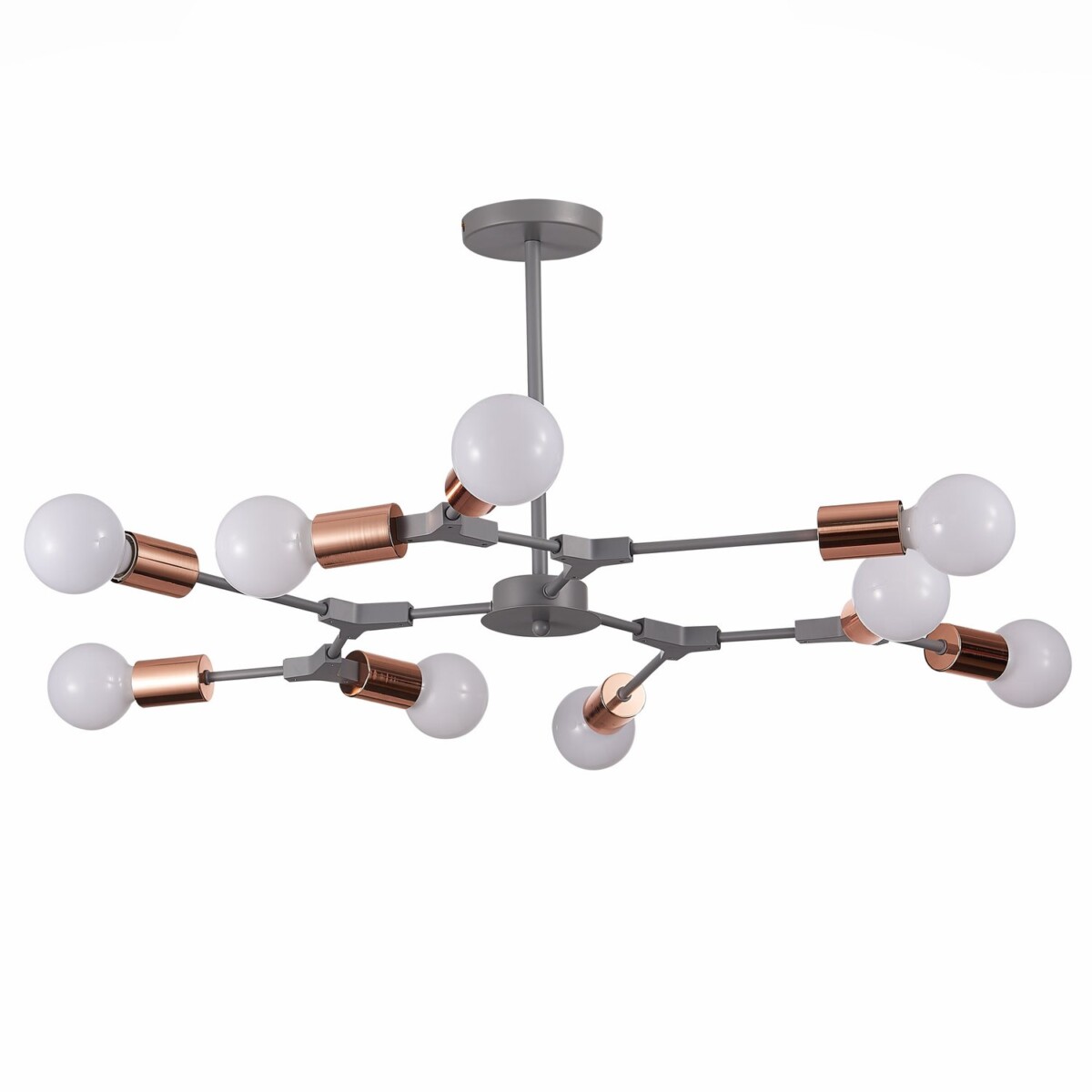 SLE106403-09 Светильник потолочный Серый, Розовое золото E27 9*60W PALARE — изображение 6