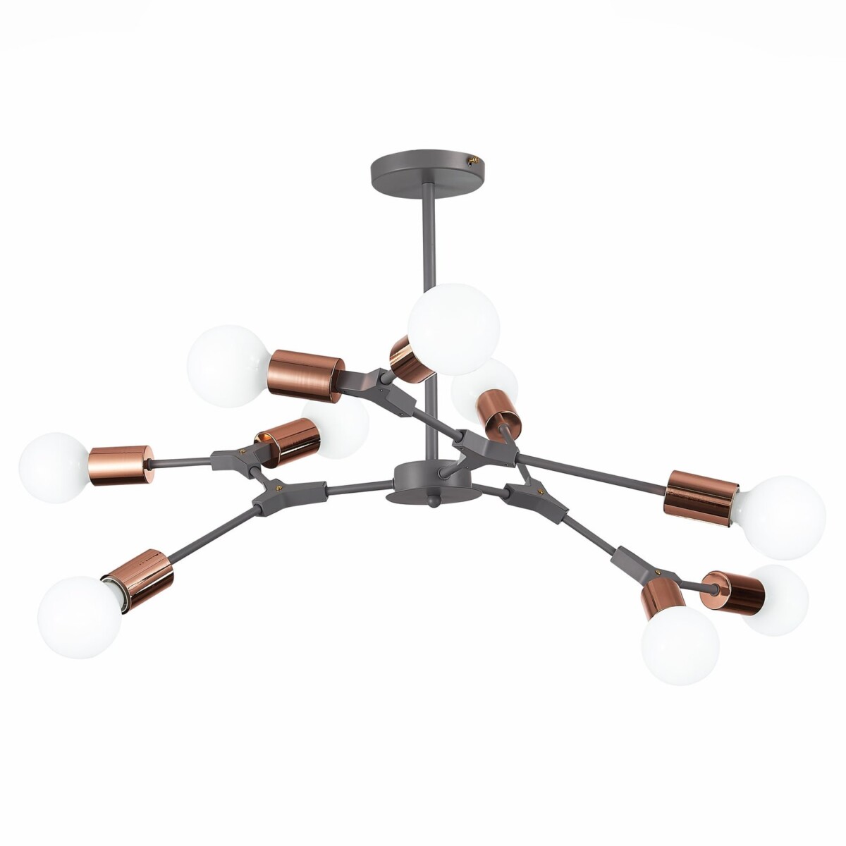 SLE106403-09 Светильник потолочный Серый, Розовое золото E27 9*60W PALARE — изображение 9