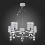 SLE107103-05 Светильник подвесной Хром/Серебристый E14 5*40W PAZIONE — изображение 5