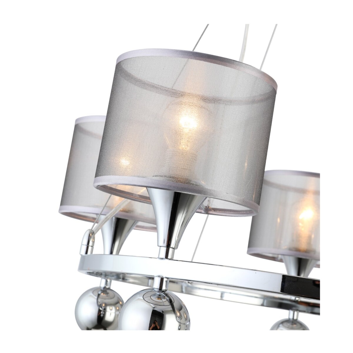 SLE107103-05 Светильник подвесной Хром/Серебристый E14 5*40W PAZIONE — изображение 9