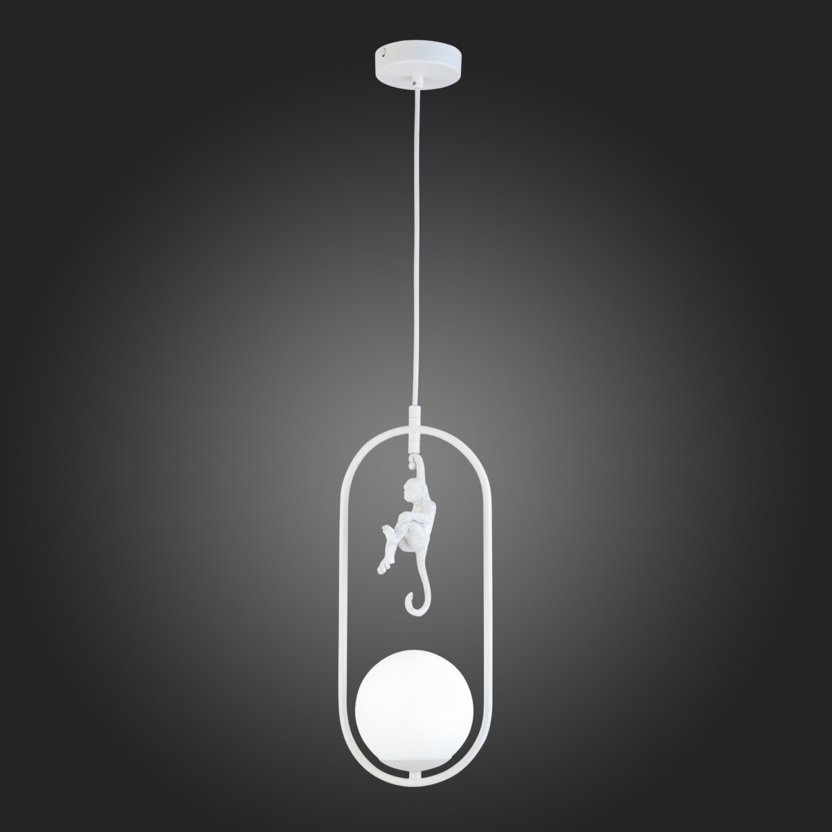 SLE115123-01 Подвес Белый/Белый E27 1*60W TENATO — изображение 2