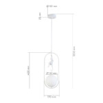 SLE115123-01 Подвес Белый/Белый E27 1*60W TENATO — изображение 10