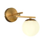 SLE1195-301-01 Светильник настенный Латунь/Белый E14 1*40W SIERRA — изображение 6