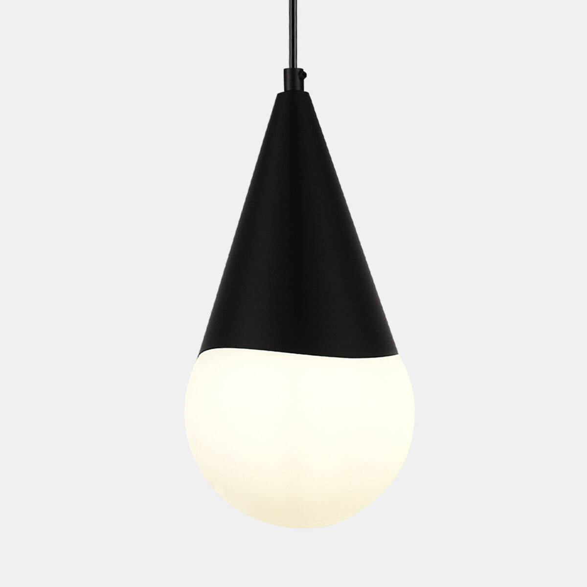 SLE1197-403-01 Светильник подвесной Черный/Белый E27 1*40W FIORI — изображение 5