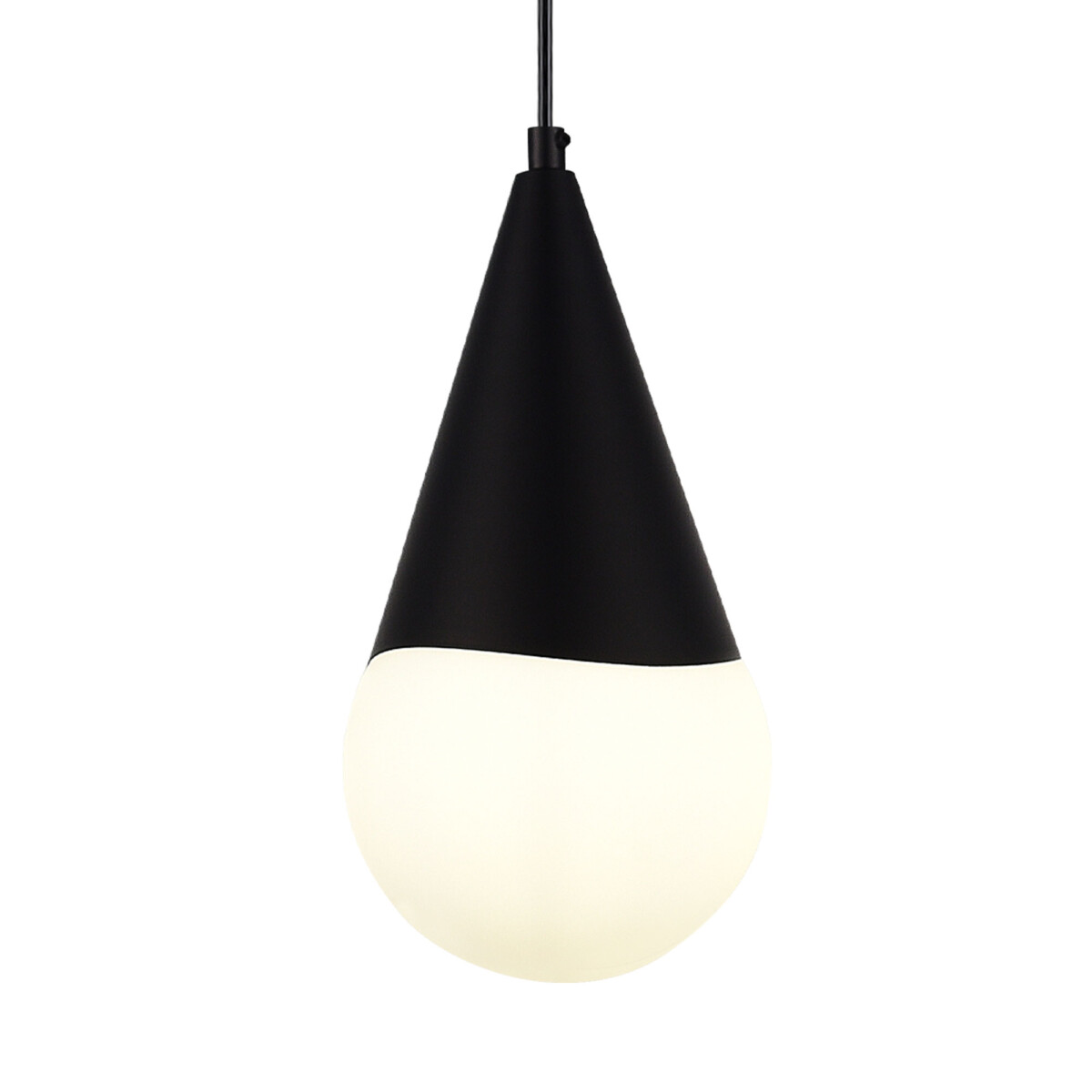 SLE1197-403-01 Светильник подвесной Черный/Белый E27 1*40W FIORI — изображение 6