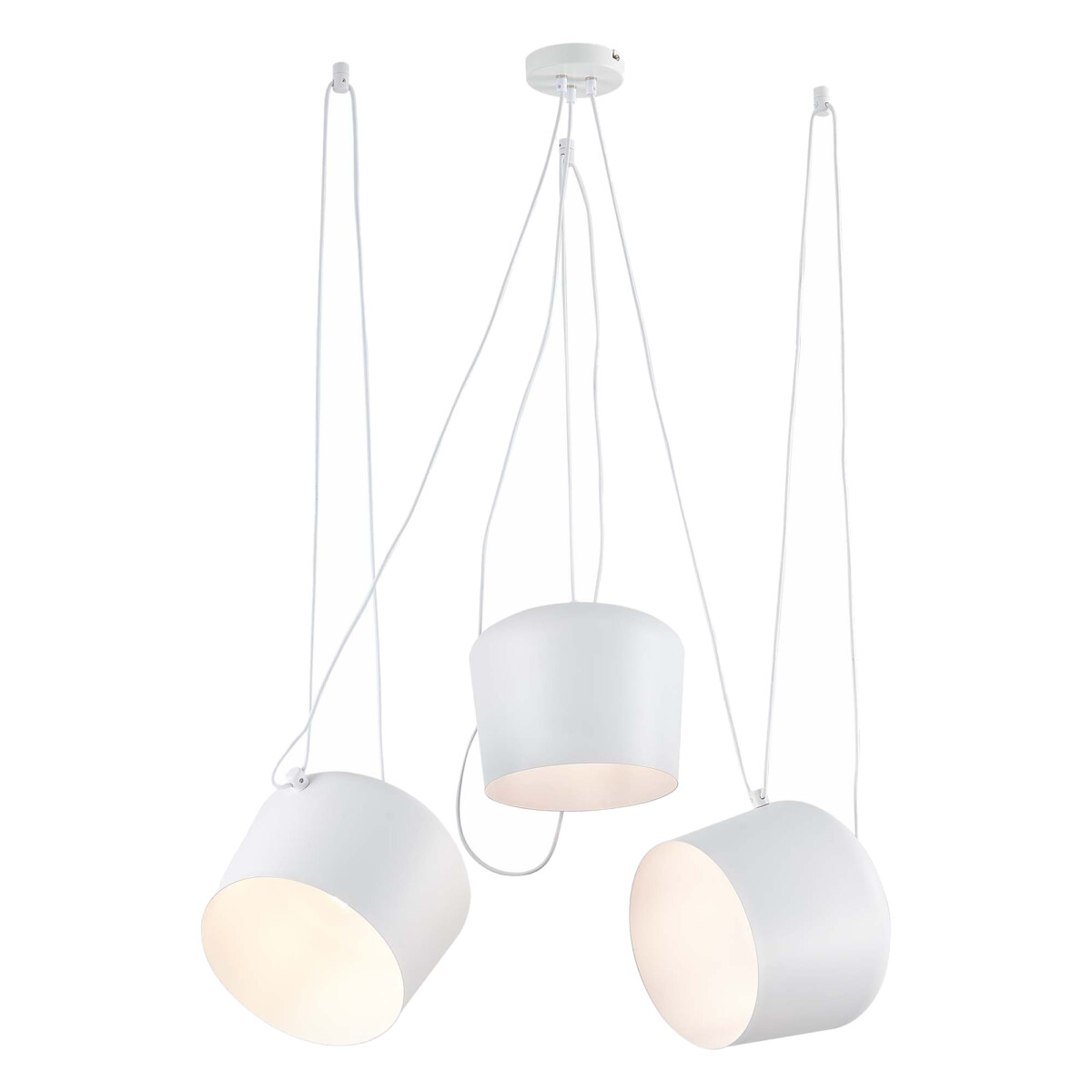 SLE120653-03 Светильник подвесной Белый/Белый E27 3*40W TRIESTE — изображение 3