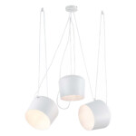 SLE120653-03 Светильник подвесной Белый/Белый E27 3*40W TRIESTE — изображение 3