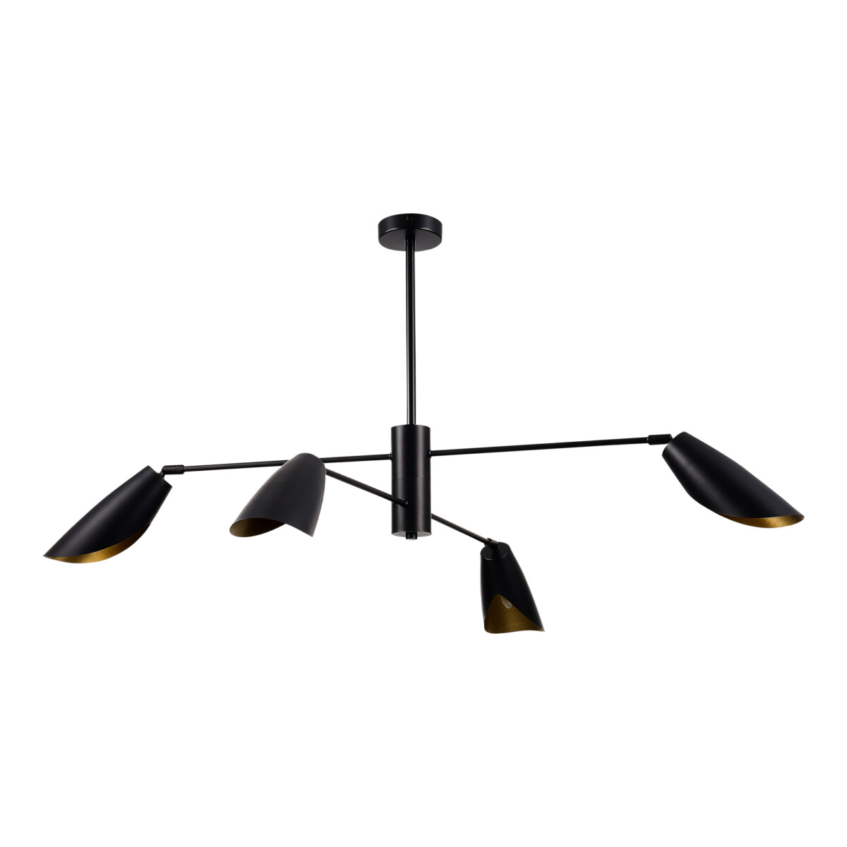 SLE1254-403-04 Светильник подвесной Черный/Черный E14 4*60W ALTON — изображение 1