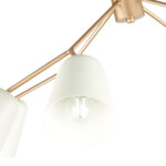 SLE155902-08 Светильник потолочный Золотистый/Белый E14 8*40W MARIO — изображение 18