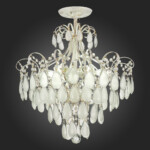 SLE160302-06 Светильник потолочный Золотистый/Белый матовый E14 6*60W MAGONZA — изображение 2