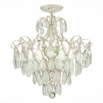 SLE160302-06 Светильник потолочный Золотистый/Белый матовый E14 6*60W MAGONZA — изображение 3