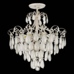 SLE160302-06 Светильник потолочный Золотистый/Белый матовый E14 6*60W MAGONZA — изображение 4