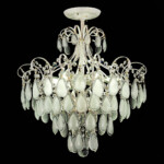 SLE160302-06 Светильник потолочный Золотистый/Белый матовый E14 6*60W MAGONZA — изображение 13