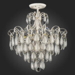 SLE160302-06 Светильник потолочный Золотистый/Белый матовый E14 6*60W MAGONZA — изображение 17