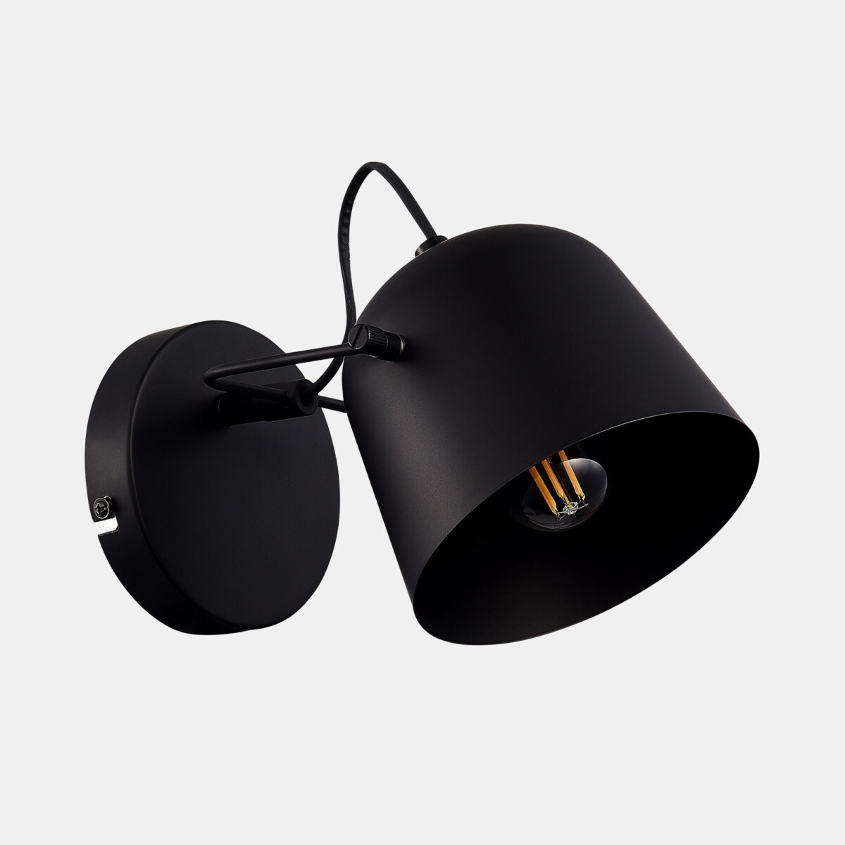 SLE1805-401-01 Светильник настенный Черный/Черный E27 1*40W BLANK — изображение 3