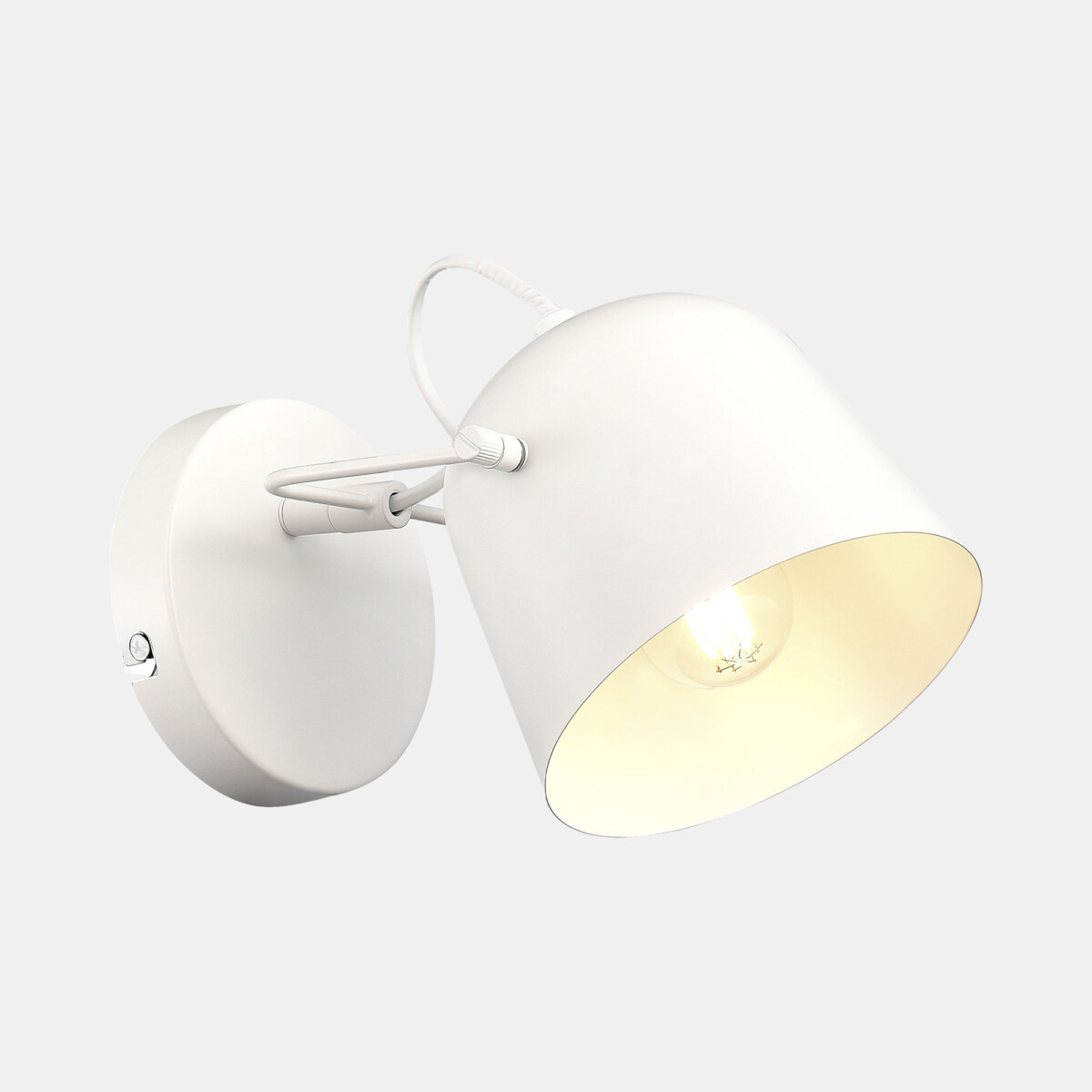 SLE1805-501-01_01G SLE1805-501-01 Светильник настенный Белый/Белый E27 1*40W BLANK — изображение 1