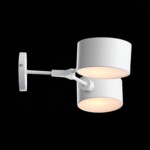 SLE183501-02 Светильник настенный Белый/Белый E14 2*60W GIMENTO — изображение 7