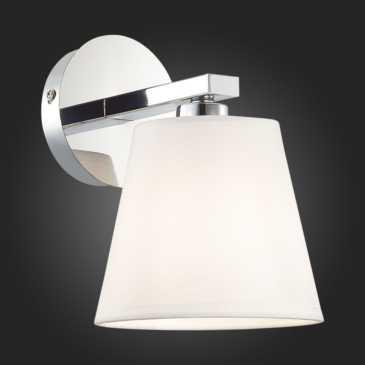 SLE300401-01 Светильник настенный Хром/Белый E14 1*40W PRATO — изображение 2