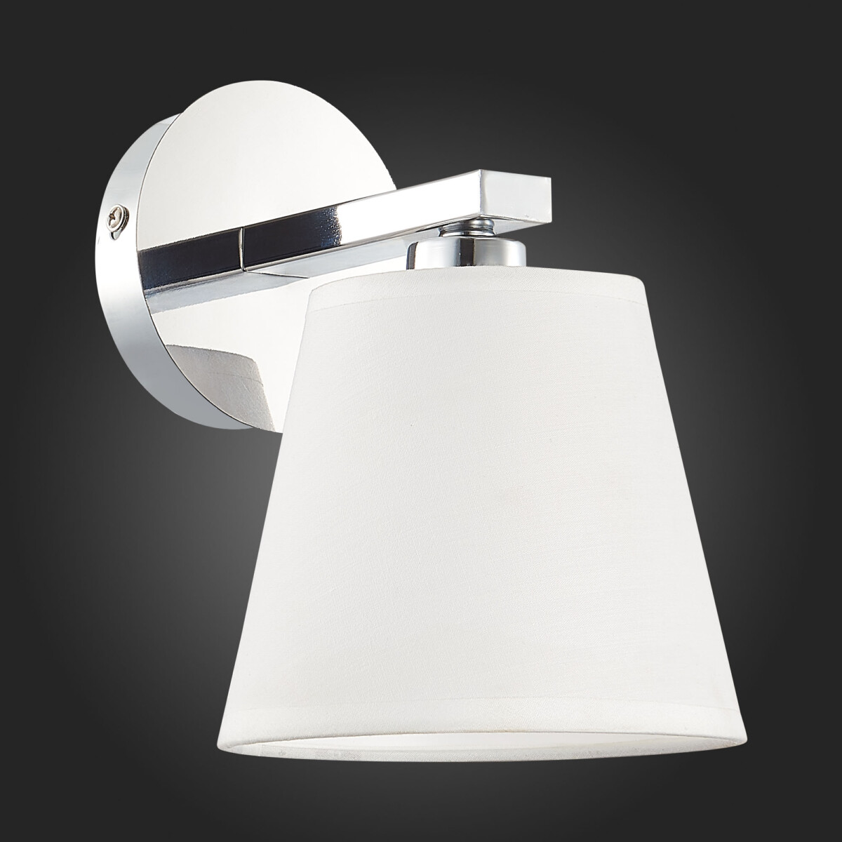 SLE300401-01 Светильник настенный Хром/Белый E14 1*40W PRATO — изображение 5