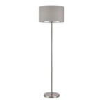 SLE300515-01 Светильник напольный Никель/Серый, Серебристый E27 1*40W BRESCIA