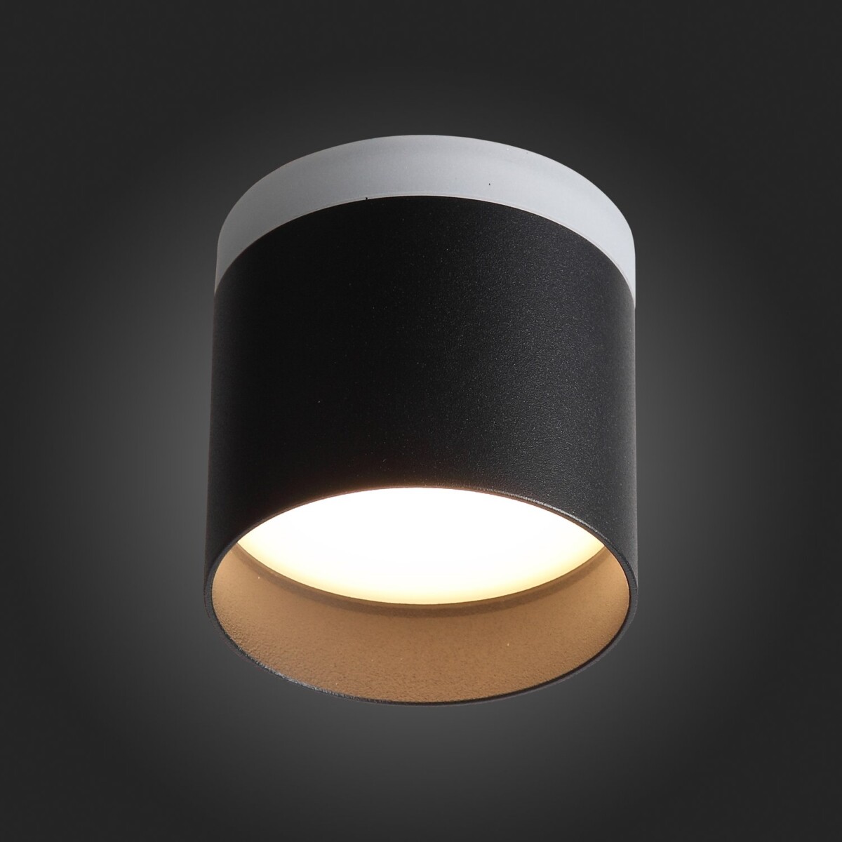 ST102.402.09 Светильник потолочный Черный LED 1*9W 3000K 702Lm Ra>80 120° IP20 D79xH75 170-240V Накладные светильники — изображение 5