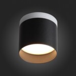 ST102.402.09 Светильник потолочный Черный LED 1*9W 3000K 702Lm Ra>80 120° IP20 D79xH75 170-240V Накладные светильники — изображение 5