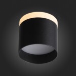 ST102.402.12 Светильник потолочный Черный LED 1*12W 3000K 936Lm Ra>80 120° IP20 D100xH90 170-240V Накладные светильники — изображение 8