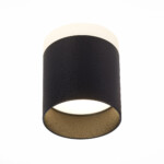 ST102.442.12 Светильник потолочный Черный LED 1*12W 4000K 936Lm Ra>80 120° IP20 D100xH90 170-240V Накладные светильники — изображение 3