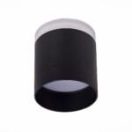 ST102.442.12 Светильник потолочный Черный LED 1*12W 4000K 936Lm Ra>80 120° IP20 D100xH90 170-240V Накладные светильники — изображение 6