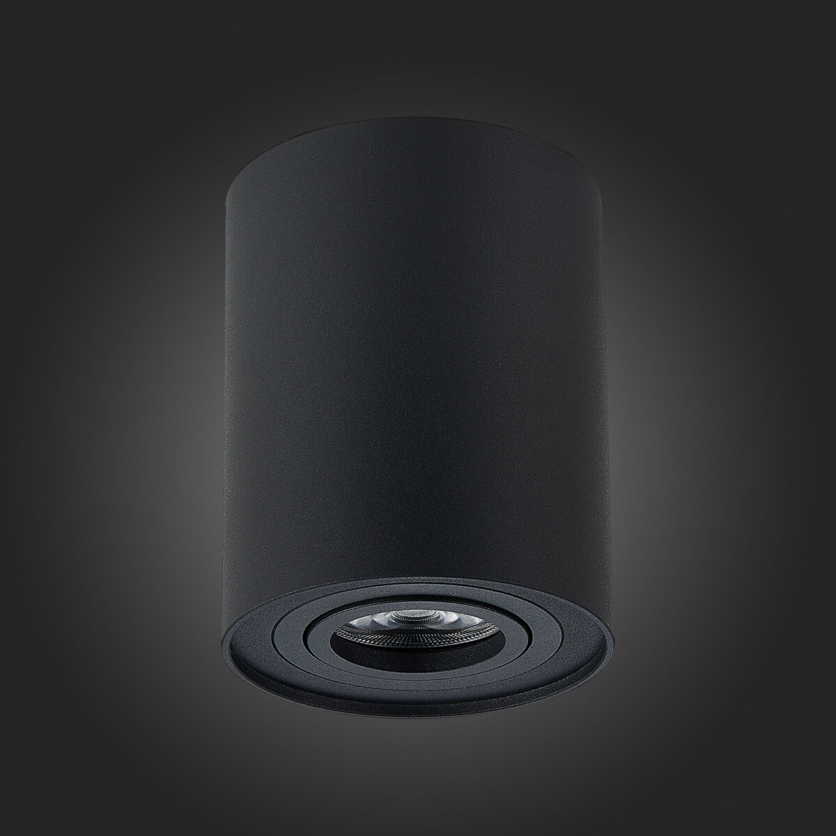 ST108.417.01 Светильник потолочный Черный GU10 1*50W  IP20 D98xH124 220V Без ламп Накладные светильники — изображение 5