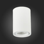 ST108.507.01 Светильник потолочный Белый GU10 1*50W  IP20 D70xH100 220V Без ламп Накладные светильники — изображение 5