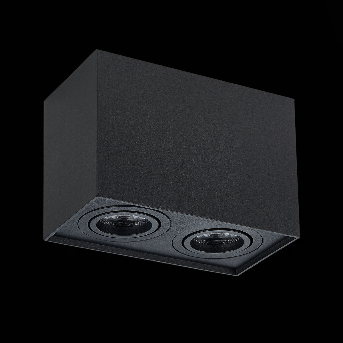 ST109.407.02 Светильник потолочный Черный GU10 2*50W  L181xW100xH123 220V Без ламп Накладные светильники — изображение 4
