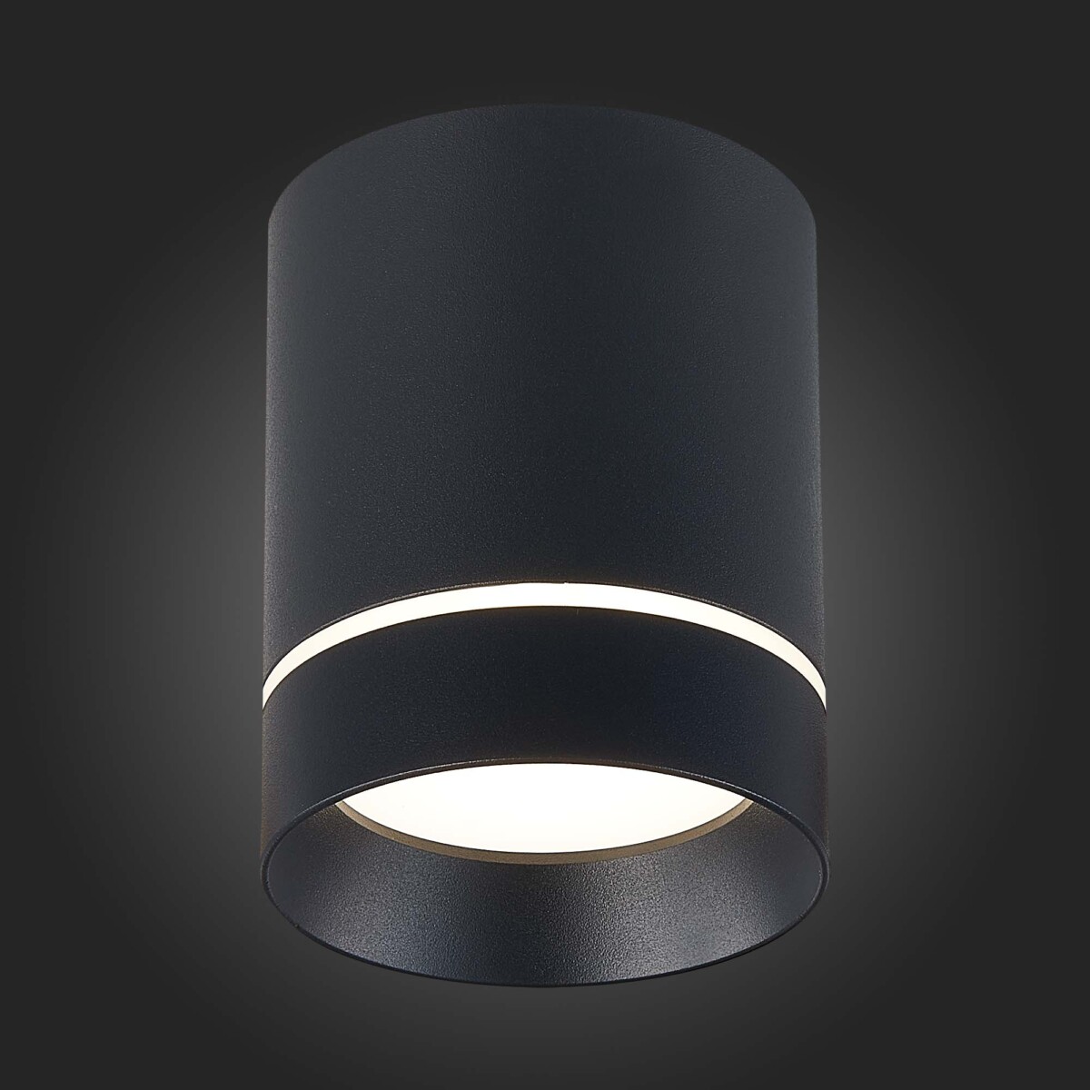 ST115.442.12 Светильник потолочный Черный LED 1*12W 4000K 840Lm Ra>90 120° IP20 D79xH100 170-240V Накладные светильники — изображение 2