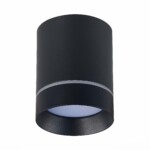 ST115.442.12 Светильник потолочный Черный LED 1*12W 4000K 840Lm Ra>90 120° IP20 D79xH100 170-240V Накладные светильники — изображение 4