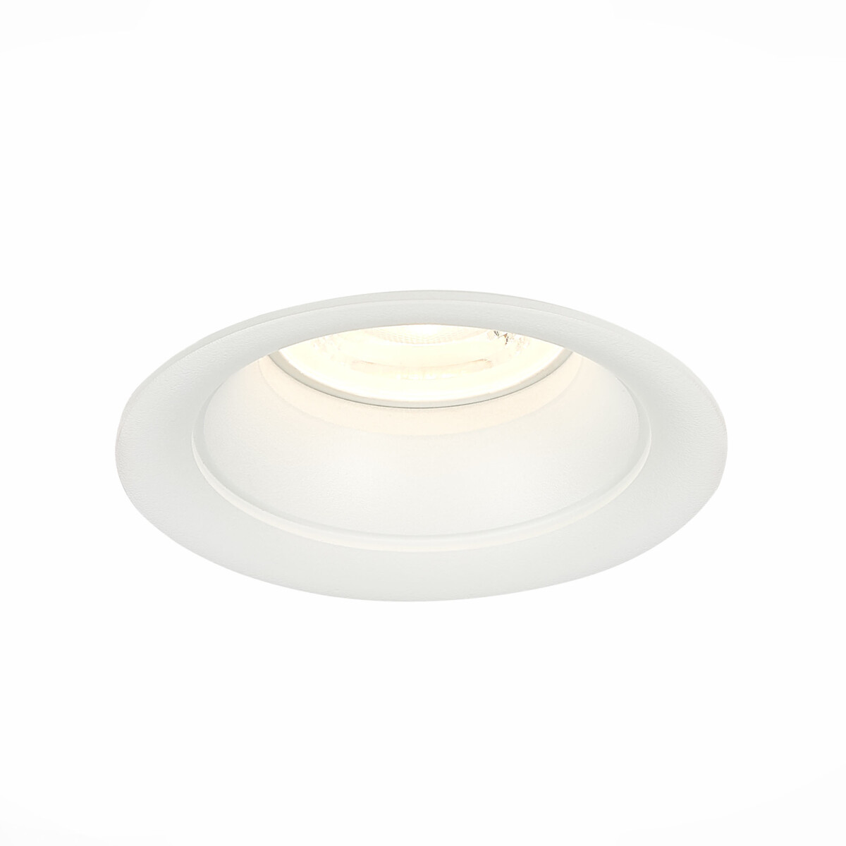 ST200.508.01 Св-к встр. Белый GU10 1*50W  D89xH40 220V Без ламп Встраиваемые светильники — изображение 3