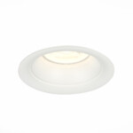 ST200.508.01 Св-к встр. Белый GU10 1*50W  D89xH40 220V Без ламп Встраиваемые светильники — изображение 3