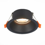 в наличии ST201.408.01 Св-к встр. Черный GU10 1*50W D89xH40 220V Без ламп Встраиваемые светильники - купить в интернет-магазине Светильники Торг