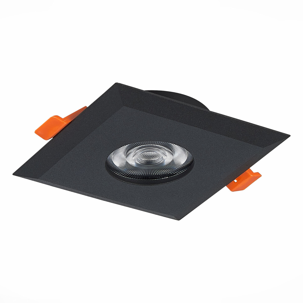 ST204.408.01 Св-к встр. Черный GU10 1*50W  L94xW94xH25 220V Без ламп Встраиваемые светильники — изображение 2