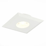 ST204.508.01 Св-к встр. Белый GU10 1*50W  L94xW94xH25 220V Без ламп Встраиваемые светильники — изображение 3